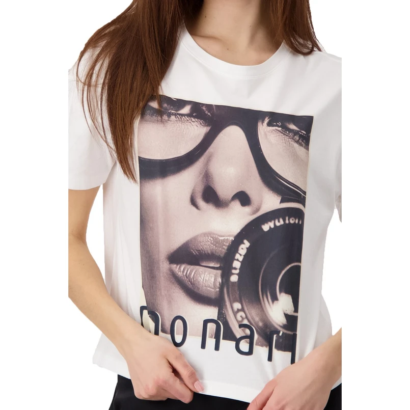 Monari Dames Top 409778 Ecru