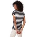 Monari Dames Top 409882 Zwart dessin