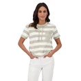 Monari Dames Top 409921 Bruin dessin