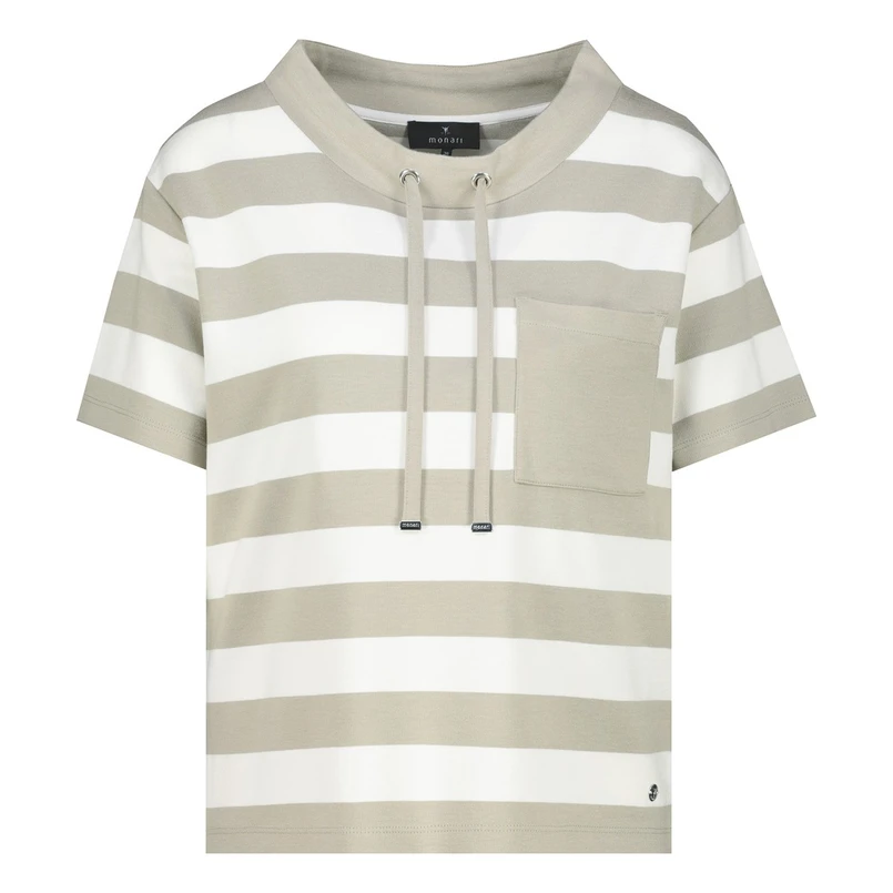 Monari Dames Top 409921 Bruin dessin
