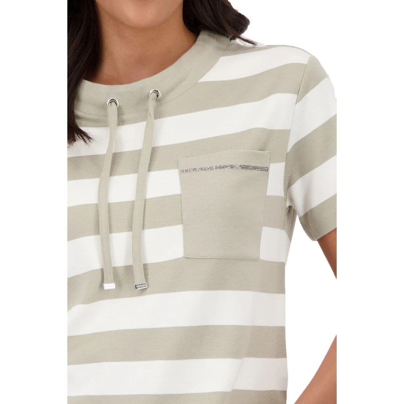 Monari Dames Top 409921 Bruin dessin