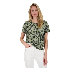 Monari Dames Top 410065 Bruin dessin