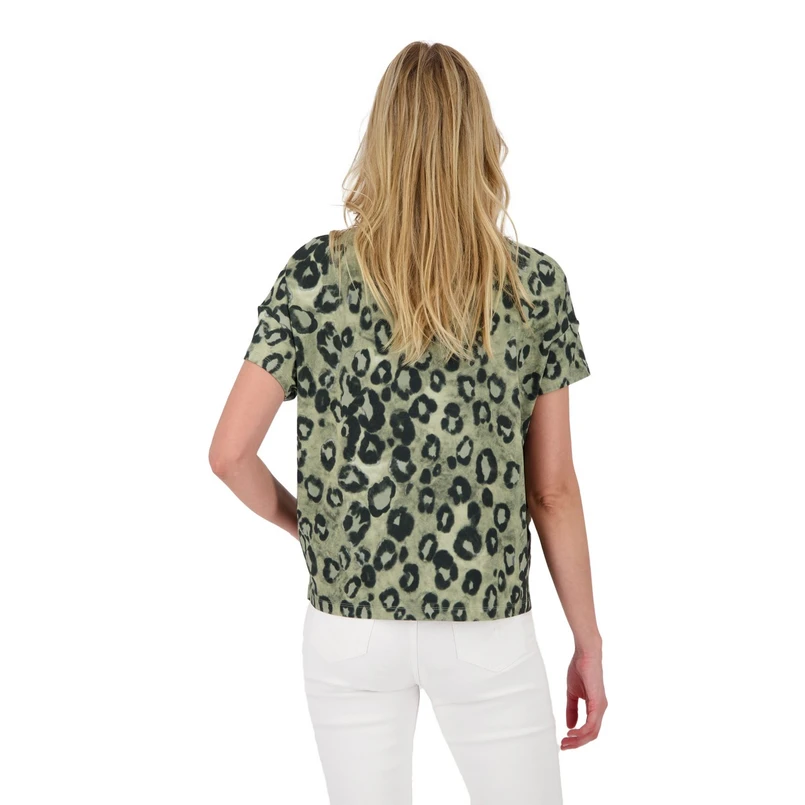 Monari Dames Top 410065 Bruin dessin