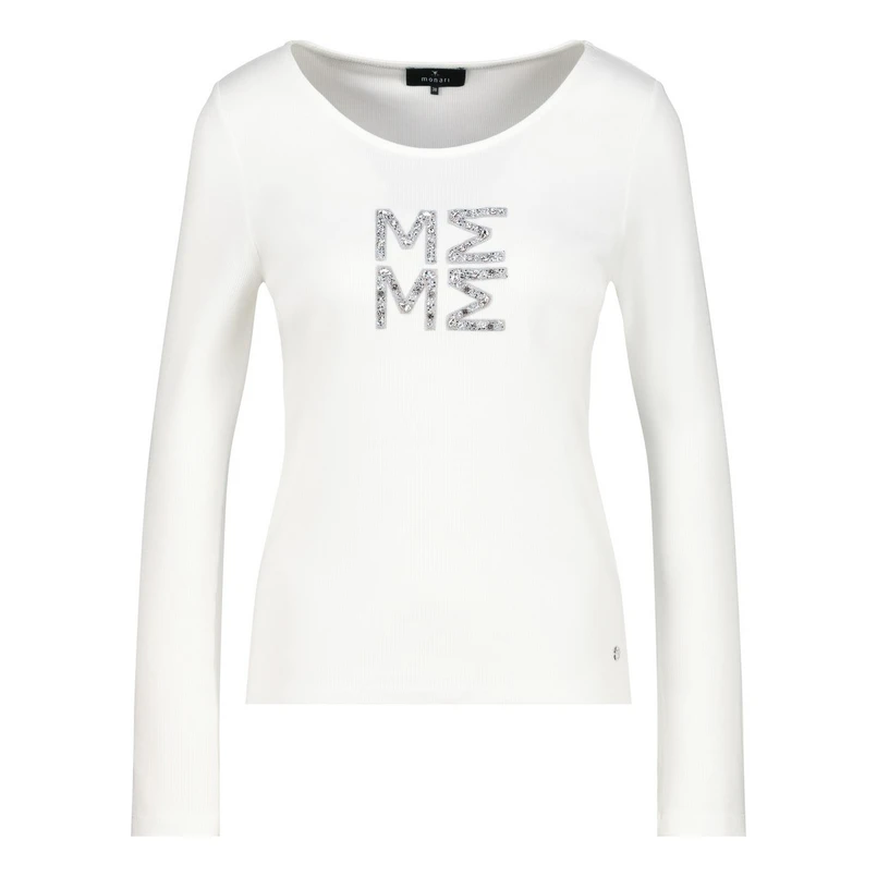 Monari Dames Top 809089 OFF-WHITE