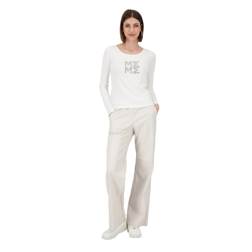 Monari Dames Top 809089 OFF-WHITE