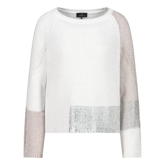Monari Dames Trui 409302 OFF-WHITE