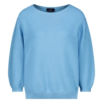 Monari Dames Trui 409391 Bleu