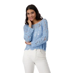 Monari Dames Trui 409485 Bleu