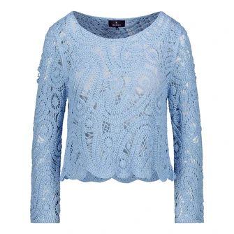 Monari Dames Trui 409485 Bleu