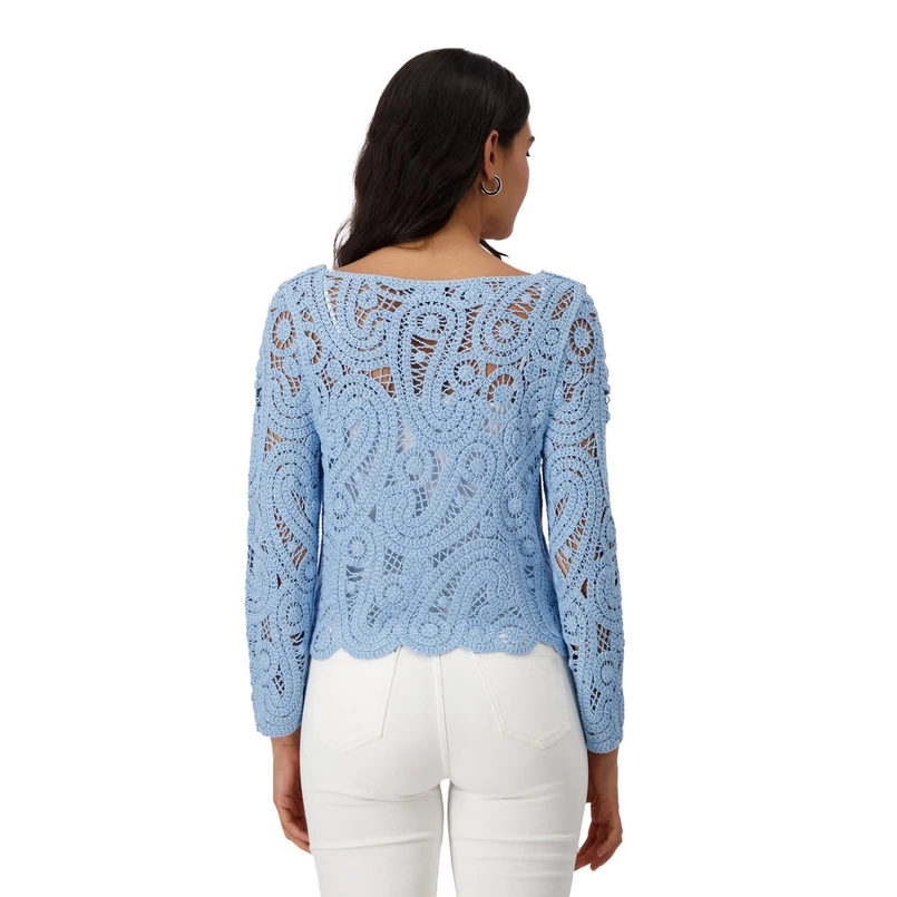 Monari Dames Trui 409485 Bleu