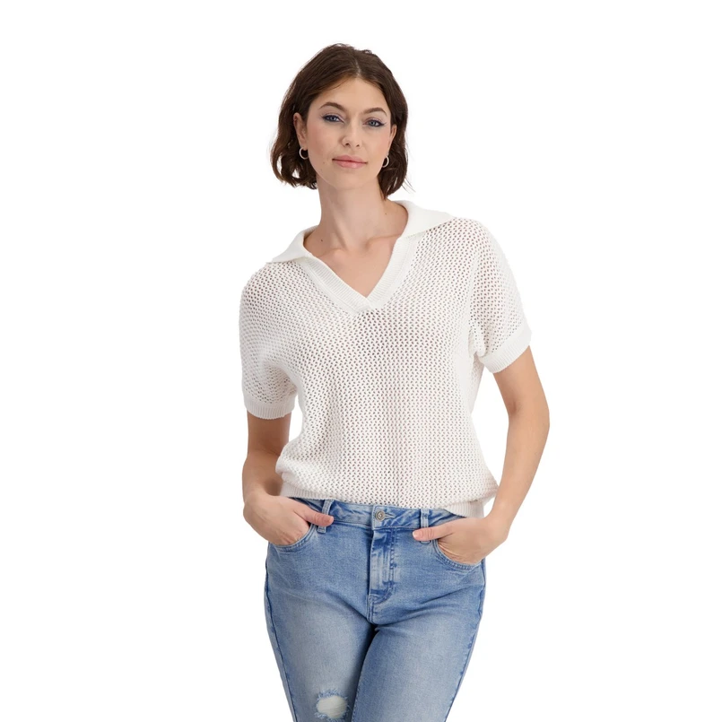 Monari Dames Trui 409530 OFF-WHITE