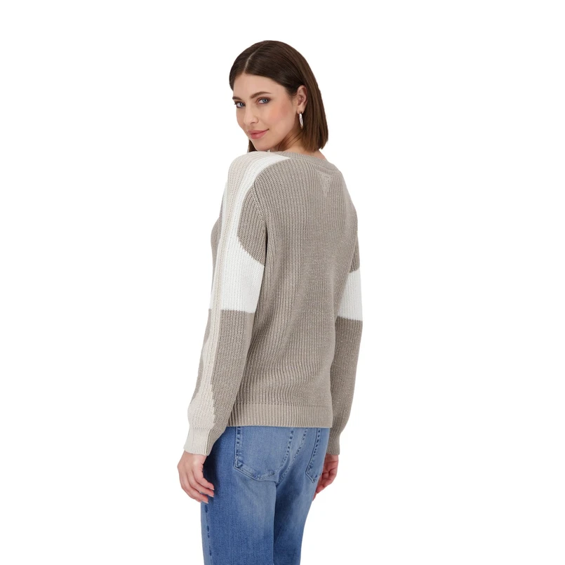Monari Dames Trui 809060 Bruin