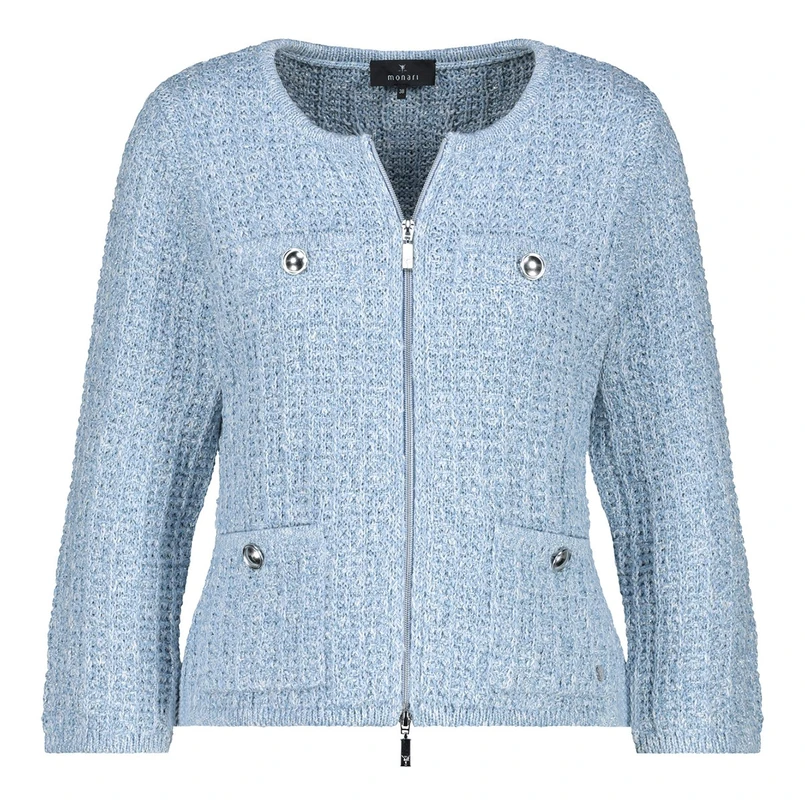 Monari Dames Vest 409286 Bleu