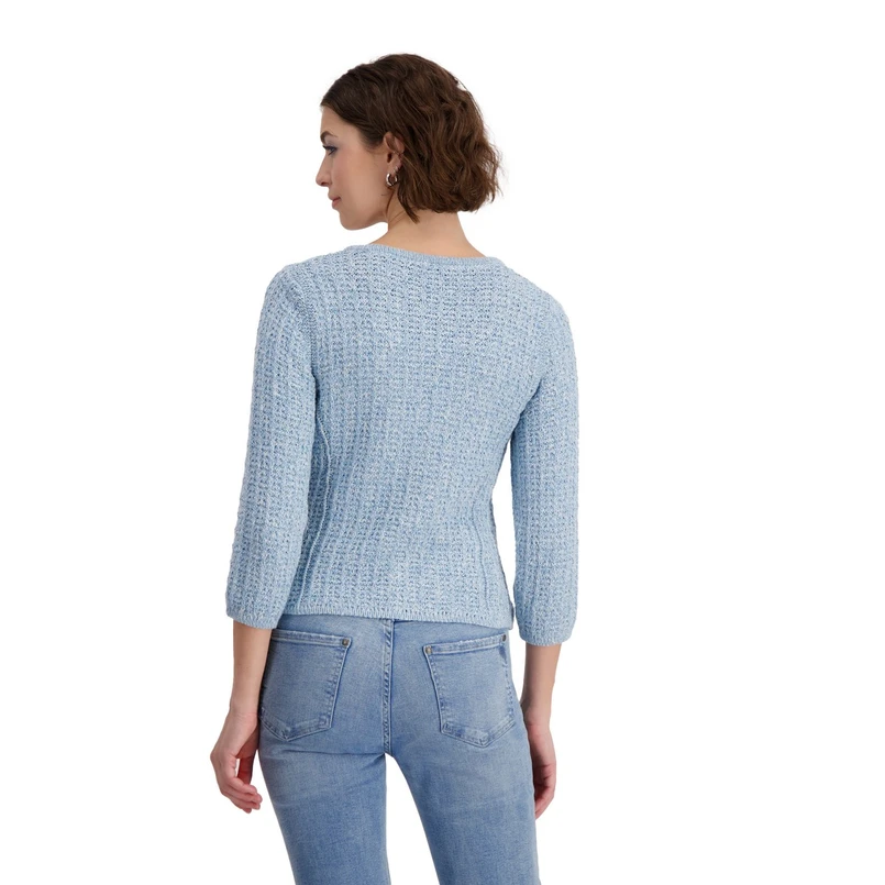 Monari Dames Vest 409286 Bleu