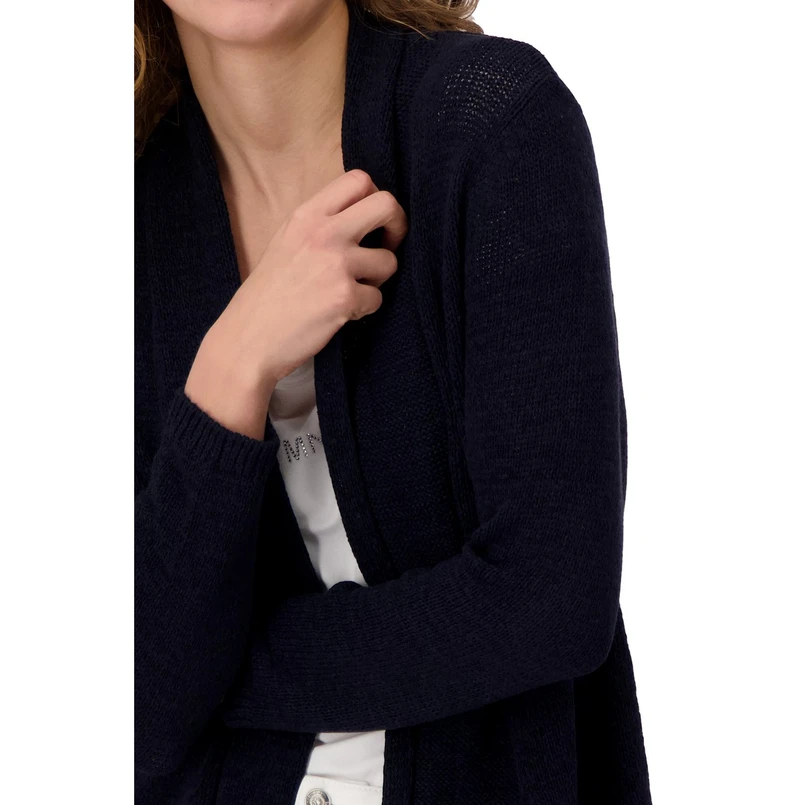 Monari Dames Vest 409321 Midden blauw