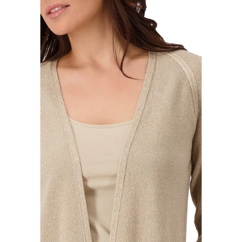 Monari Dames Vest 409993 Ecru