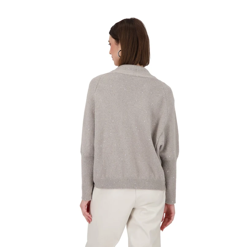 Monari Dames Vest 808974 Bruin
