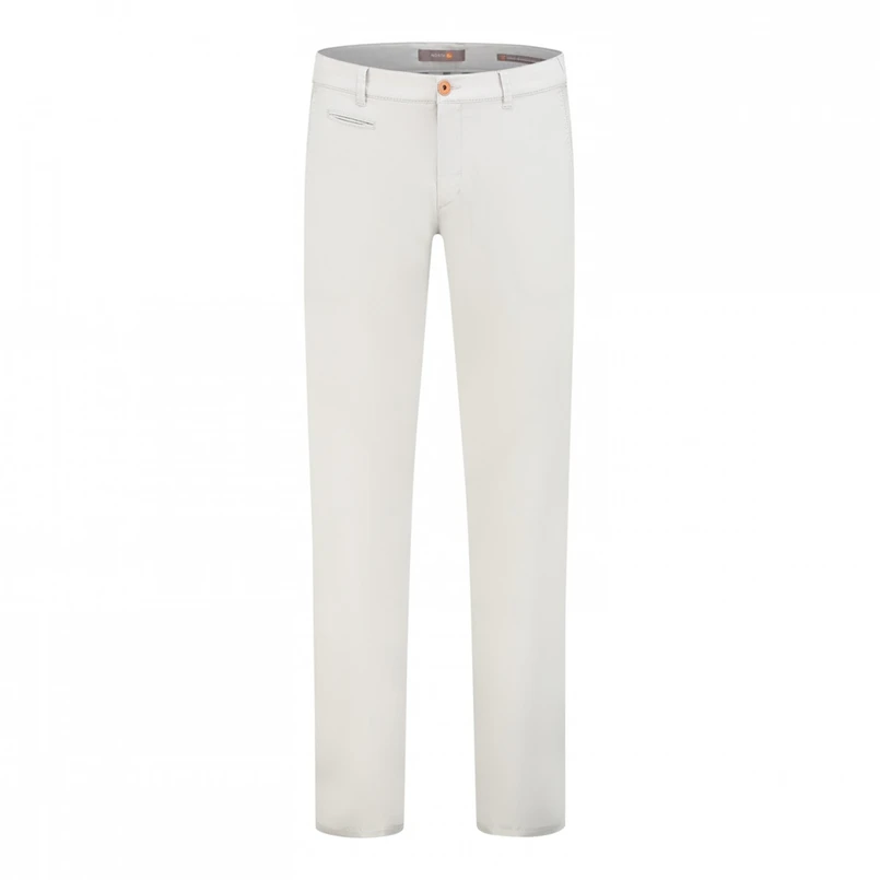 NORTH84 Heren Chino 84102023 Lichtgrijs