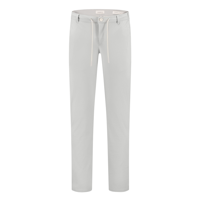 NORTH84 Heren Chino 84142010 Lichtgrijs
