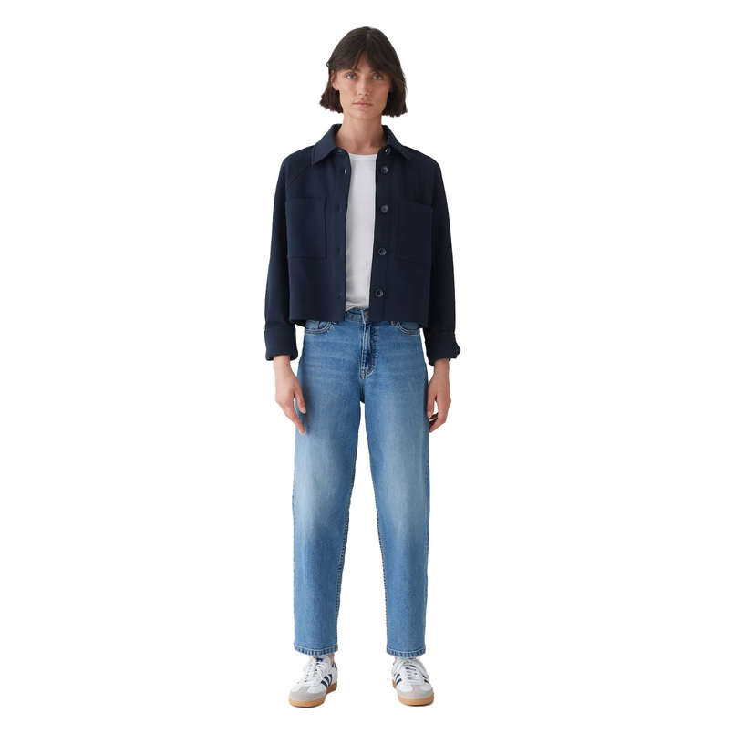 Opus Dames Blazer 10235911887306 Kobalt