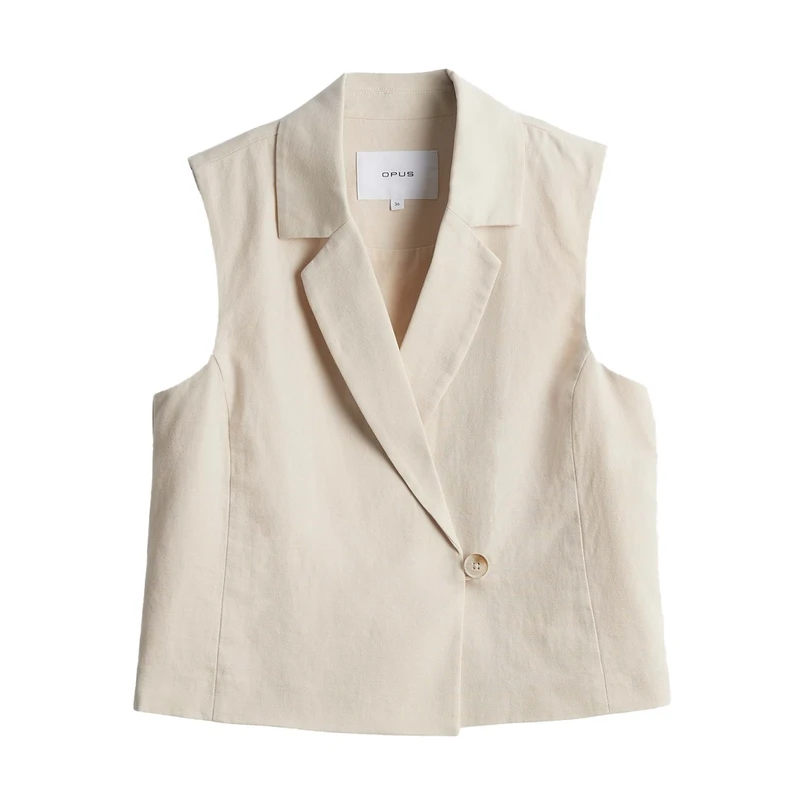 Opus Dames Blazer 10397713064100 Beige