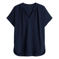 Opus Dames Blouse 10054610507380 Kobalt