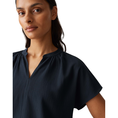 Opus Dames Blouse 10054610507380 Kobalt