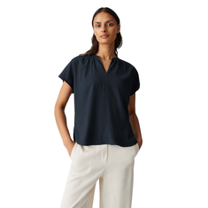 Opus Dames Blouse 10054610507380 Kobalt