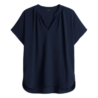Opus Dames Blouse 10054610507380 Kobalt