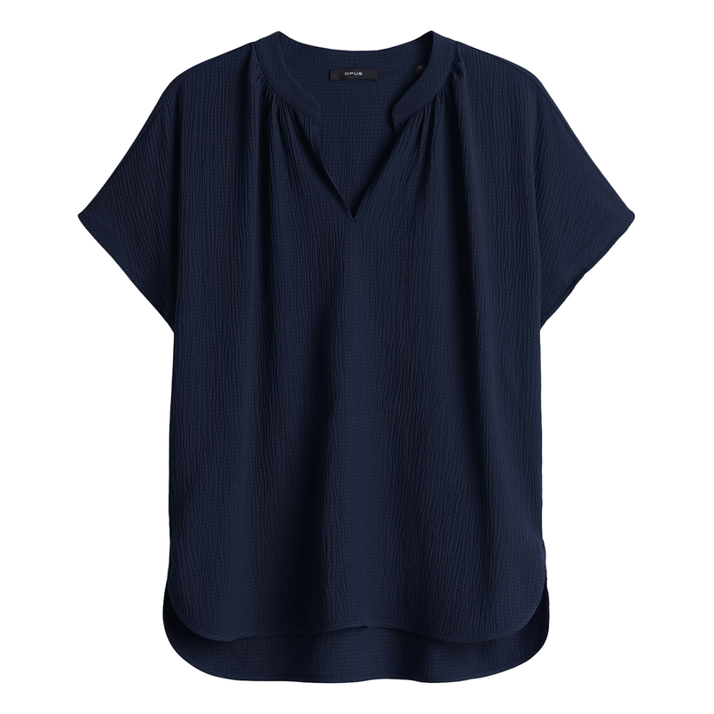 Opus Dames Blouse 10054610507380 Kobalt