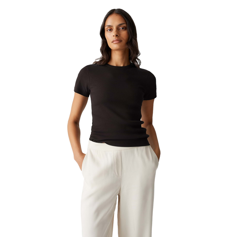 Opus Dames Blouse 10161710409380 Midden bruin