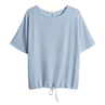 Opus Dames Blouse 10165913080100 Bleu