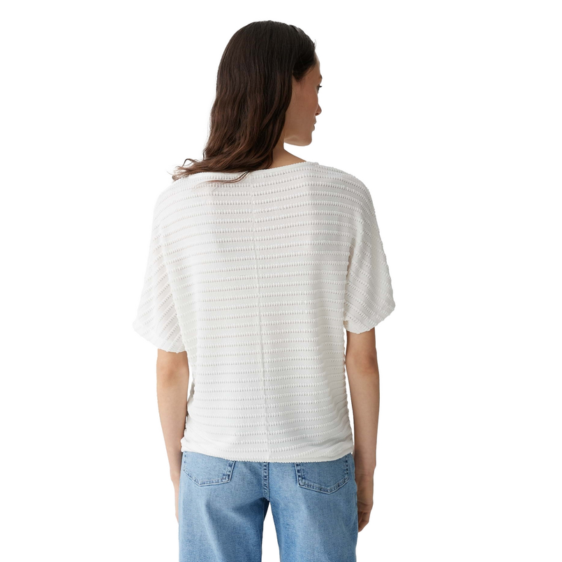 Opus Dames Blouse 10165913080100 OFF-WHITE