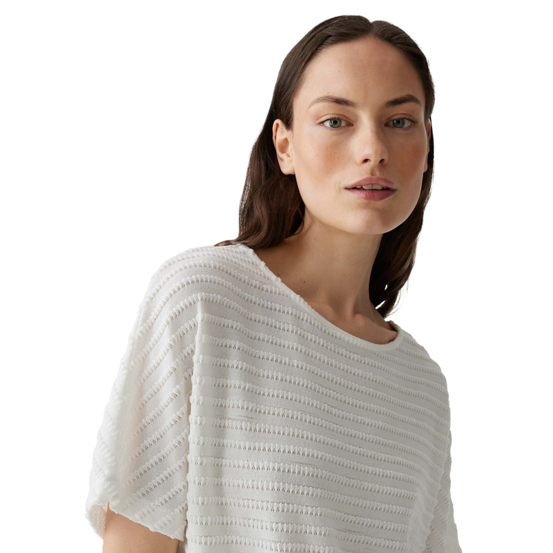 Opus Dames Blouse 10165913080100 OFF-WHITE