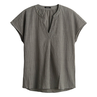 Opus Dames Blouse 10177213200380 Olijf