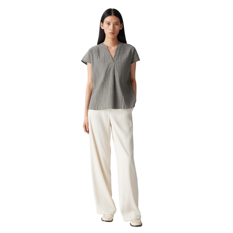 Opus Dames Blouse 10177213200380 Olijf