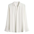 Opus Dames Blouse 10232512946331 OFF-WHITE