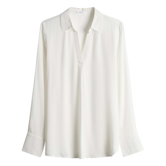 Opus Dames Blouse 10232512946331 OFF-WHITE