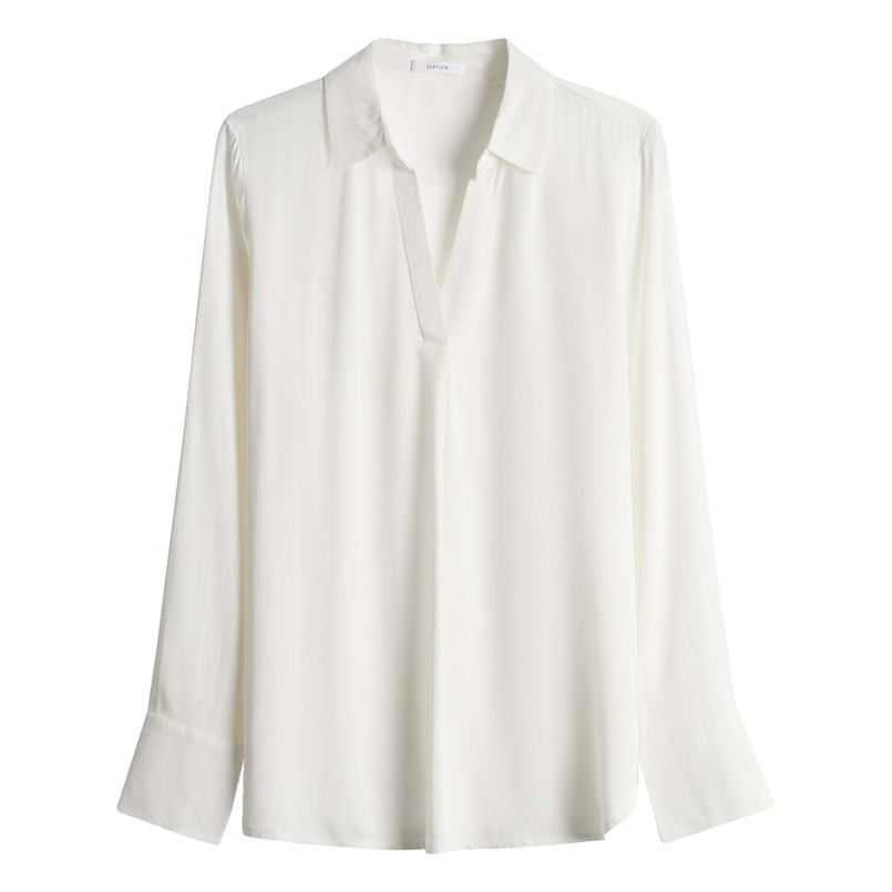 Opus Dames Blouse 10232512946331 OFF-WHITE