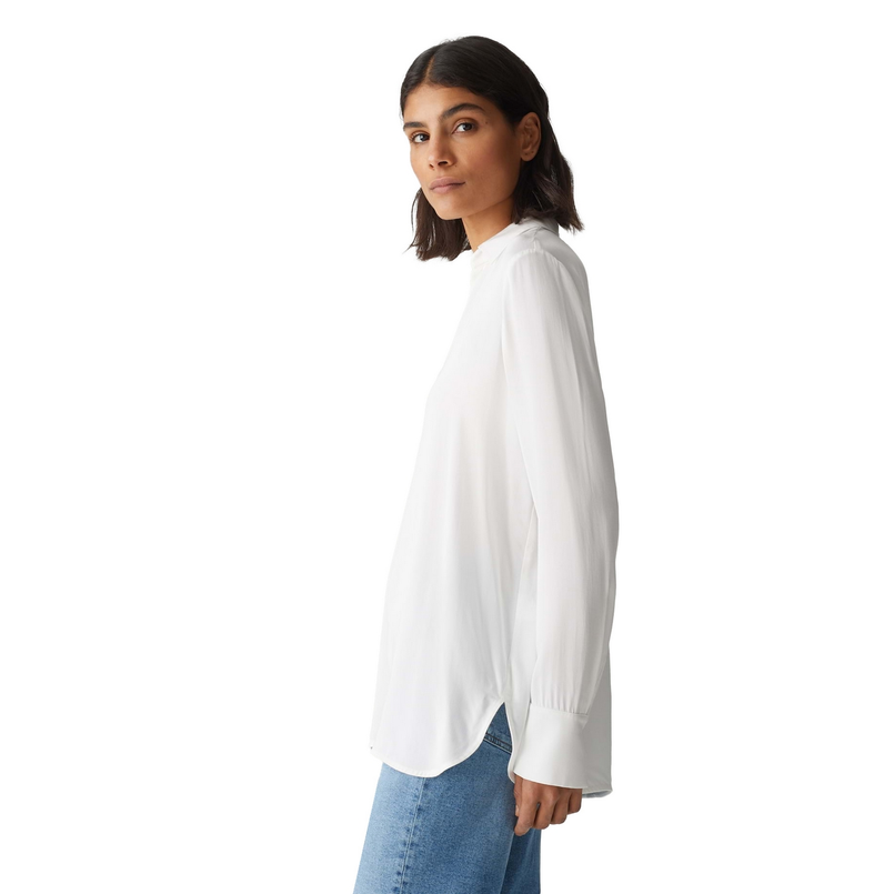 Opus Dames Blouse 10232512946331 OFF-WHITE
