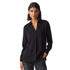 Opus Dames Blouse 10232512946331 Zwart