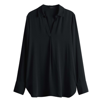 Opus Dames Blouse 10232512946331 Zwart