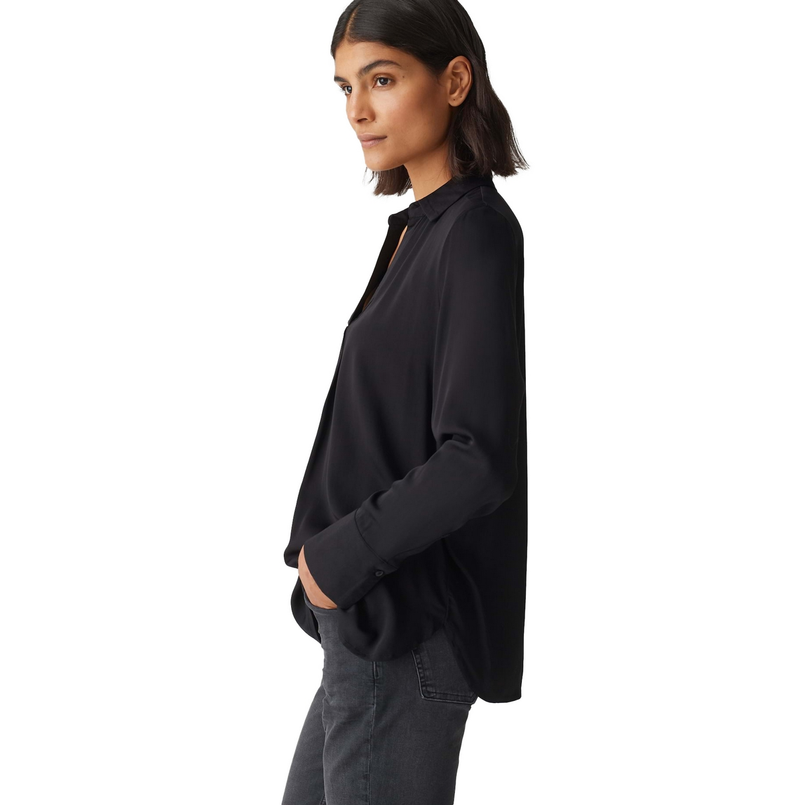 Opus Dames Blouse 10232512946331 Zwart