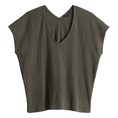 Opus Dames Blouse 1028825798100 Olijf