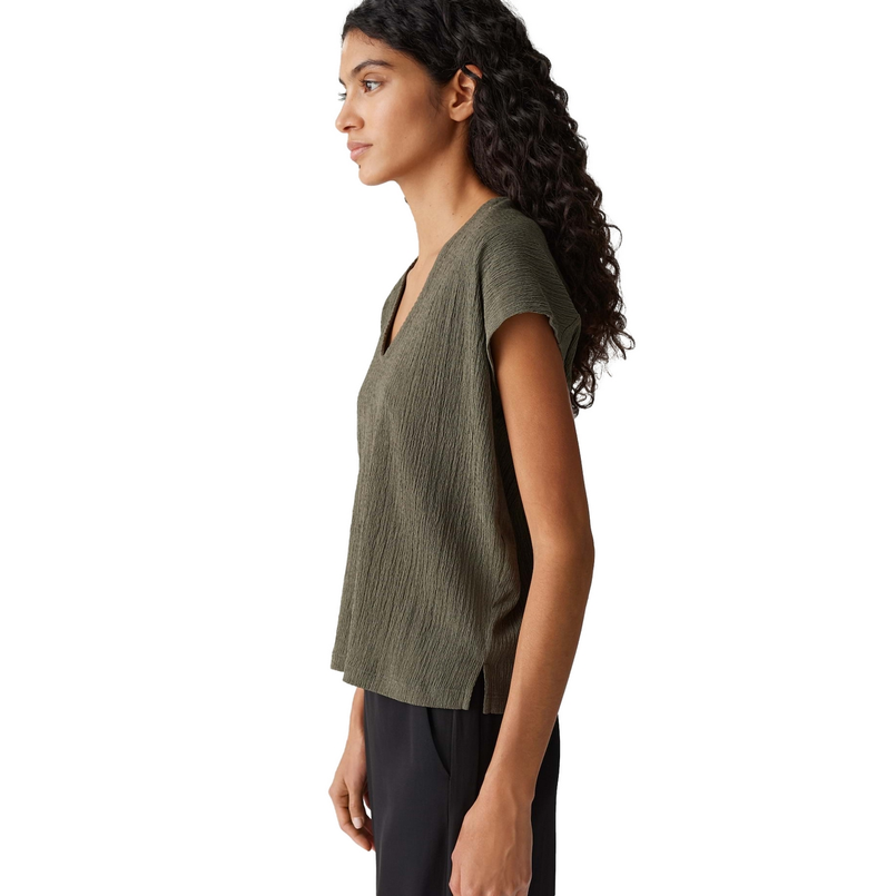 Opus Dames Blouse 1028825798100 Olijf