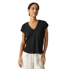 Opus Dames Blouse 1028825798100 Zwart
