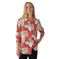 Opus Dames Blouse 10348912719306 Rood
