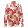 Opus Dames Blouse 10348912719306 Rood