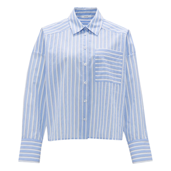 Opus Dames Blouse 10349312733100 Bleu