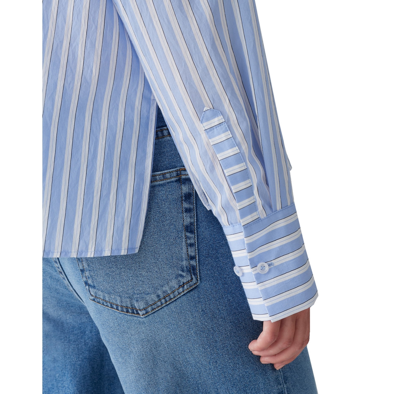 Opus Dames Blouse 10349312733100 Bleu